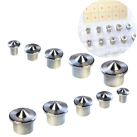 Dowel Centers-Metric Dowel Center Transfer Plugs 10PCS with 5 Sizes of 6/8/10/11/12mm Dowel Centering Pins Joinery Accessories -by MinliGUY Woodworking