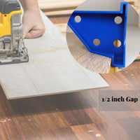 2 in 1 Vinyl/Wood Flooring Spacers, MinliGUY Flooring Installation Spacers, Upgrade Wall Spacers for Laminate/Hardwood/Floating Vinyl/LVT/Tiles Flooring with 1/4 inch and 1/2 inch gap-20 PCS